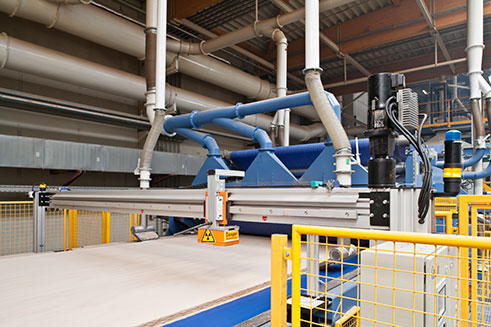 Commercial photography for machine manufacturer Grecon, at the Egger plant in Hexham, Northumberland. 