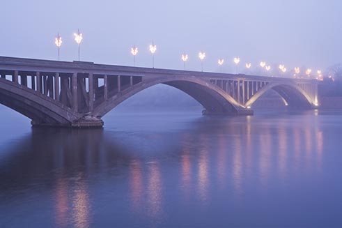 An atmospheric image of the bridge over the River Tweed in Berwick, commissioned by Halsgrove Publishing. 